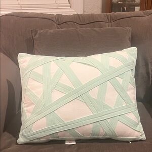 Happy Chic for Pottery Barn Teen Geometric Decorative Pillow EUC